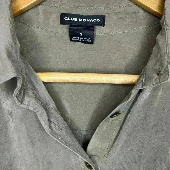 Club Monaco  Shirt Dress Size M - Picture 2 of 9